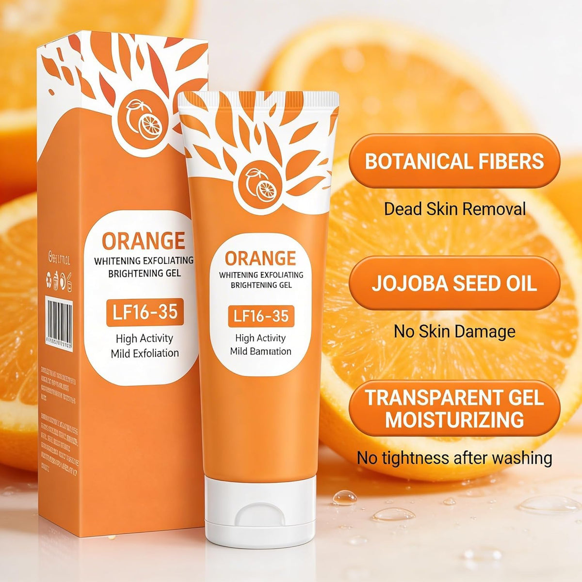 Orange Glow Exfoliating Brightening Gel