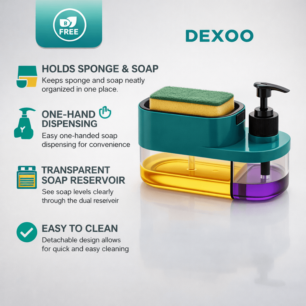 2-in-1 Soap Dispenser