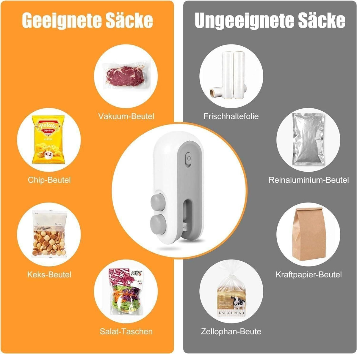 Portable Mini Sealing Machine 2 in 1