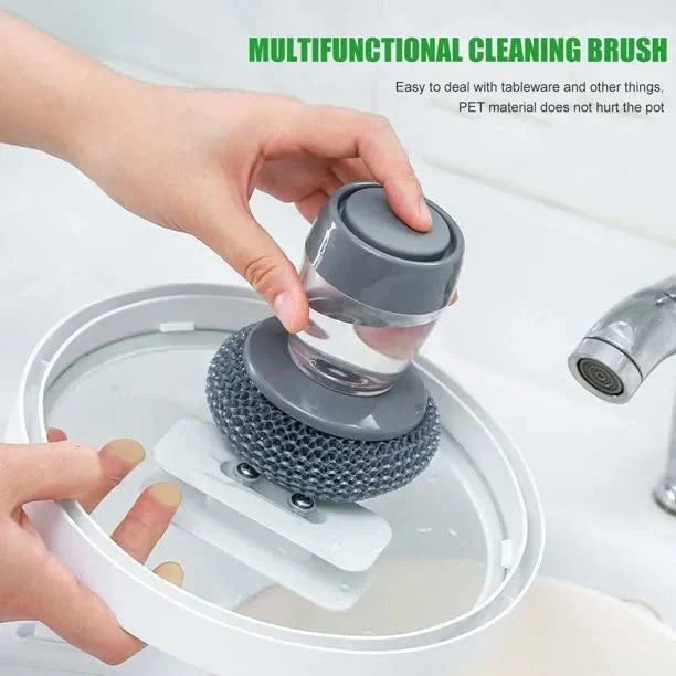 Soap Dispensing Multifunctional Cleaning Brush