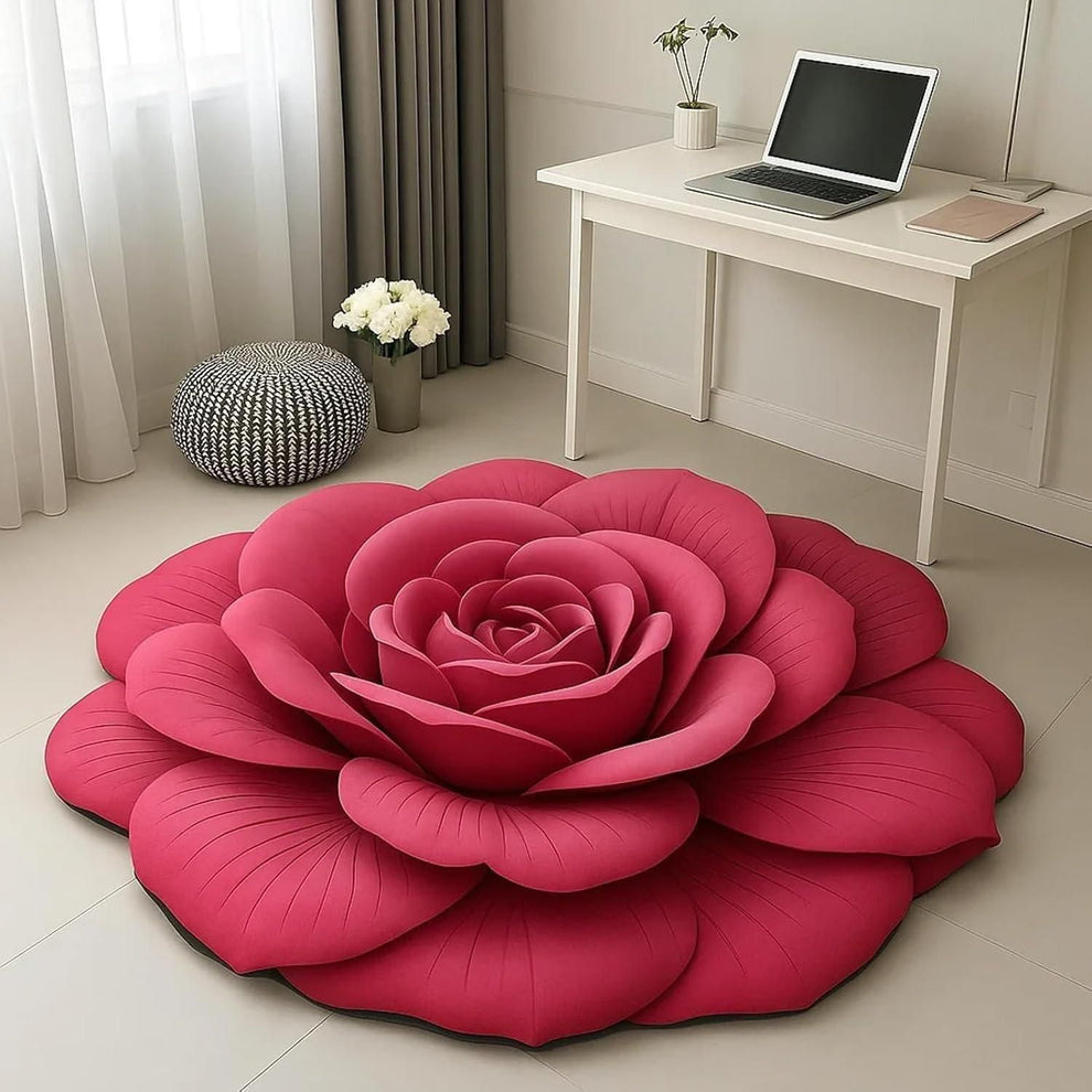 3d rose mat