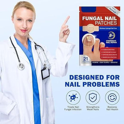 Nail Treatment Fungal Nail Patches (Pack of 1 )