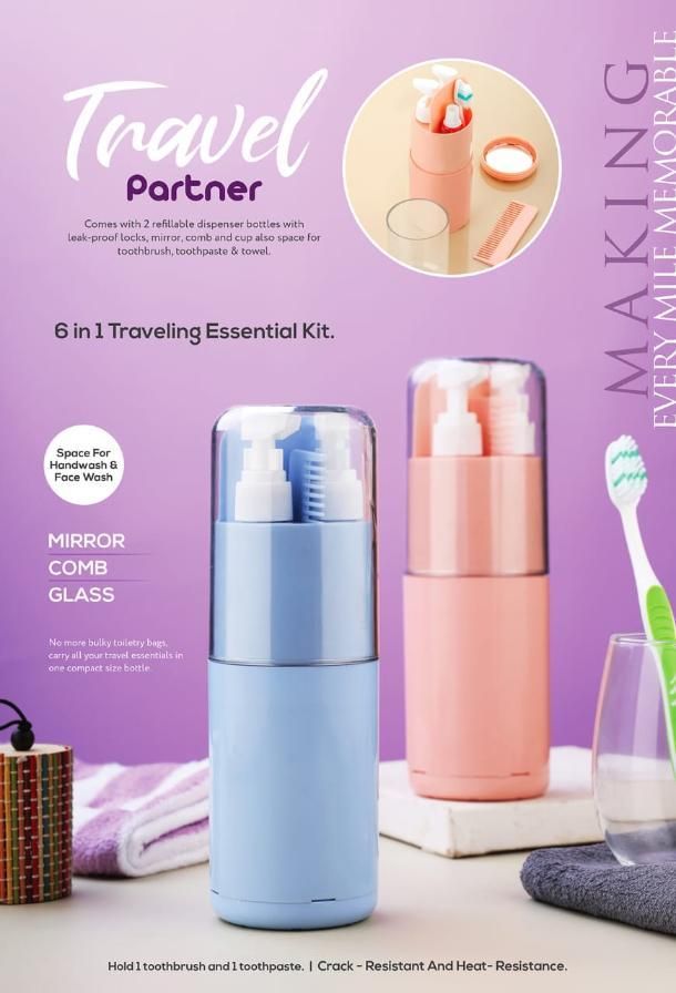 Travel kit 6 in 1