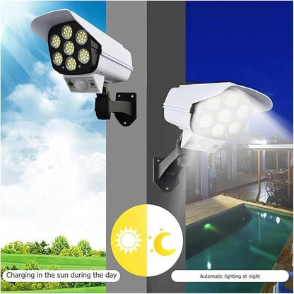 Dummy CCTV Sensor LED Lamp camera