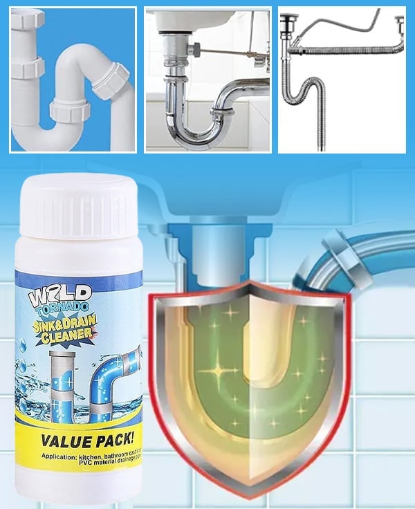 Drain block cleaner (Pack of 2)